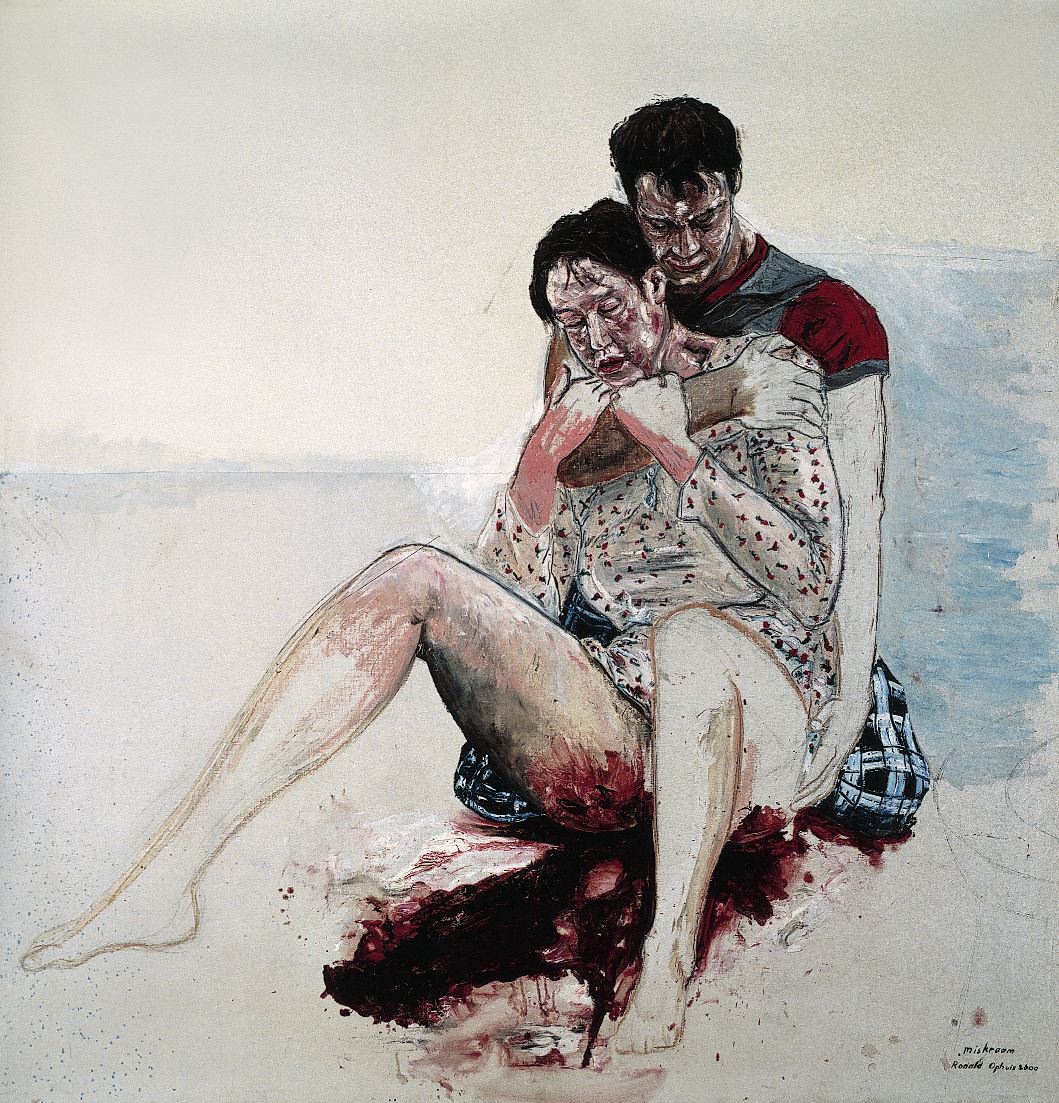 Miscarriage, 172 x 165 cm, oil on canvas