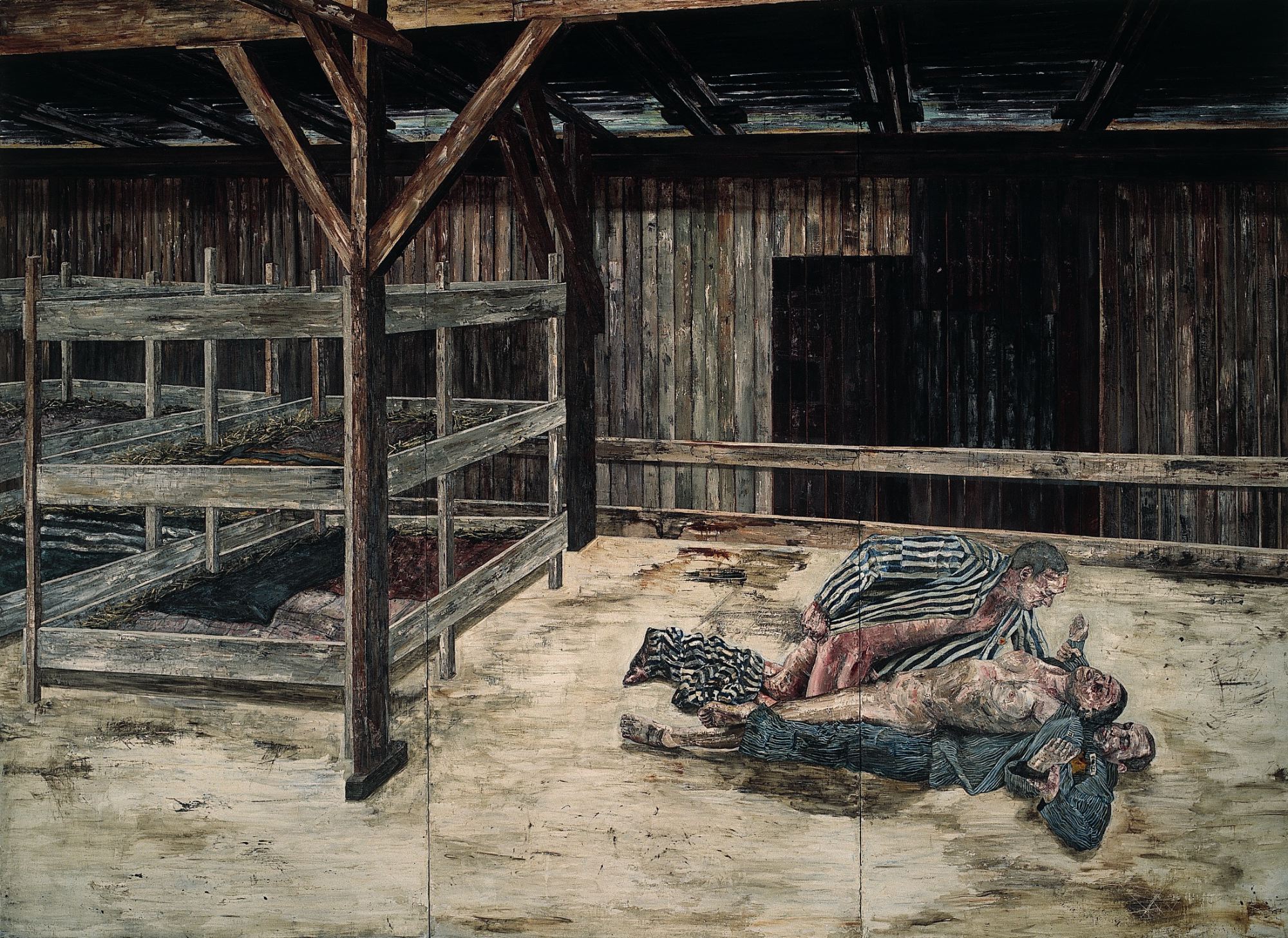 Birkenau I, 350 x 480 cm, oil on canvas