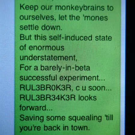 Absence makes the civil disobedience grow fonder