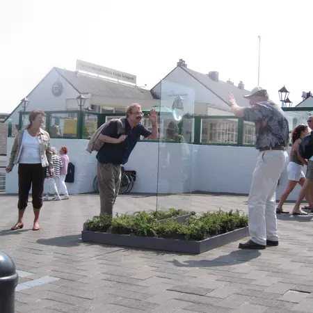 Outdoor sculpture: Do you see what I see?