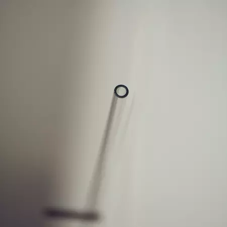 Experiment I: glass flowing at room temperature