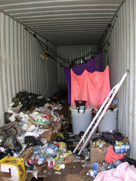 Container used for illegal immigration to the U.S., 22 Chinese were arrested at the Seattle seaport