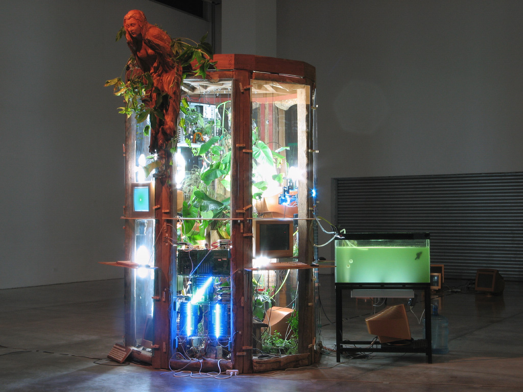 Biomodd [LBA2], Philippines, 2009. This Biomodd project was developped during a period of 6 months at UPOU in Los Baños, and consecutively exhibited both in Los Baños and Manila.