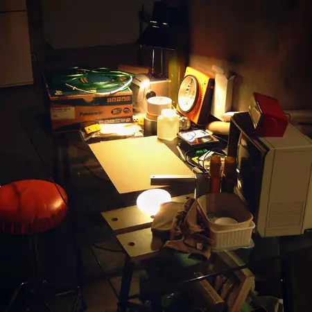 Blue Shift [LOG. 1], 2005 (with Luc De Meester).