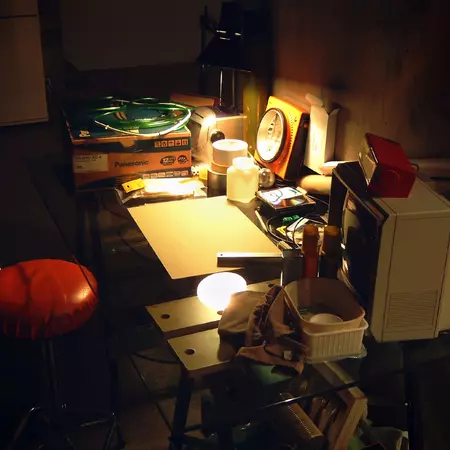 Blue Shift [LOG. 1], 2005 (with Prof. Luc De Meester).