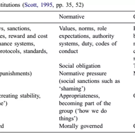 FIGURE 4 THREE TYPES OF RULES AND EXAMPLES. ADOPTED FROM: GEELS (2002)