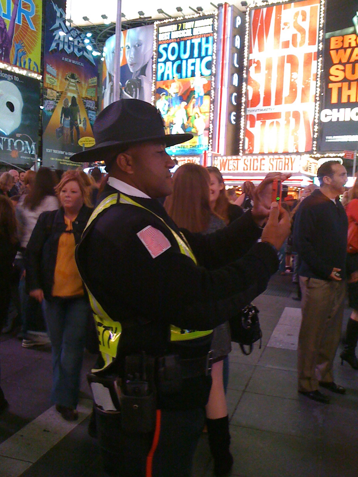 Times Square, professional photography assistant