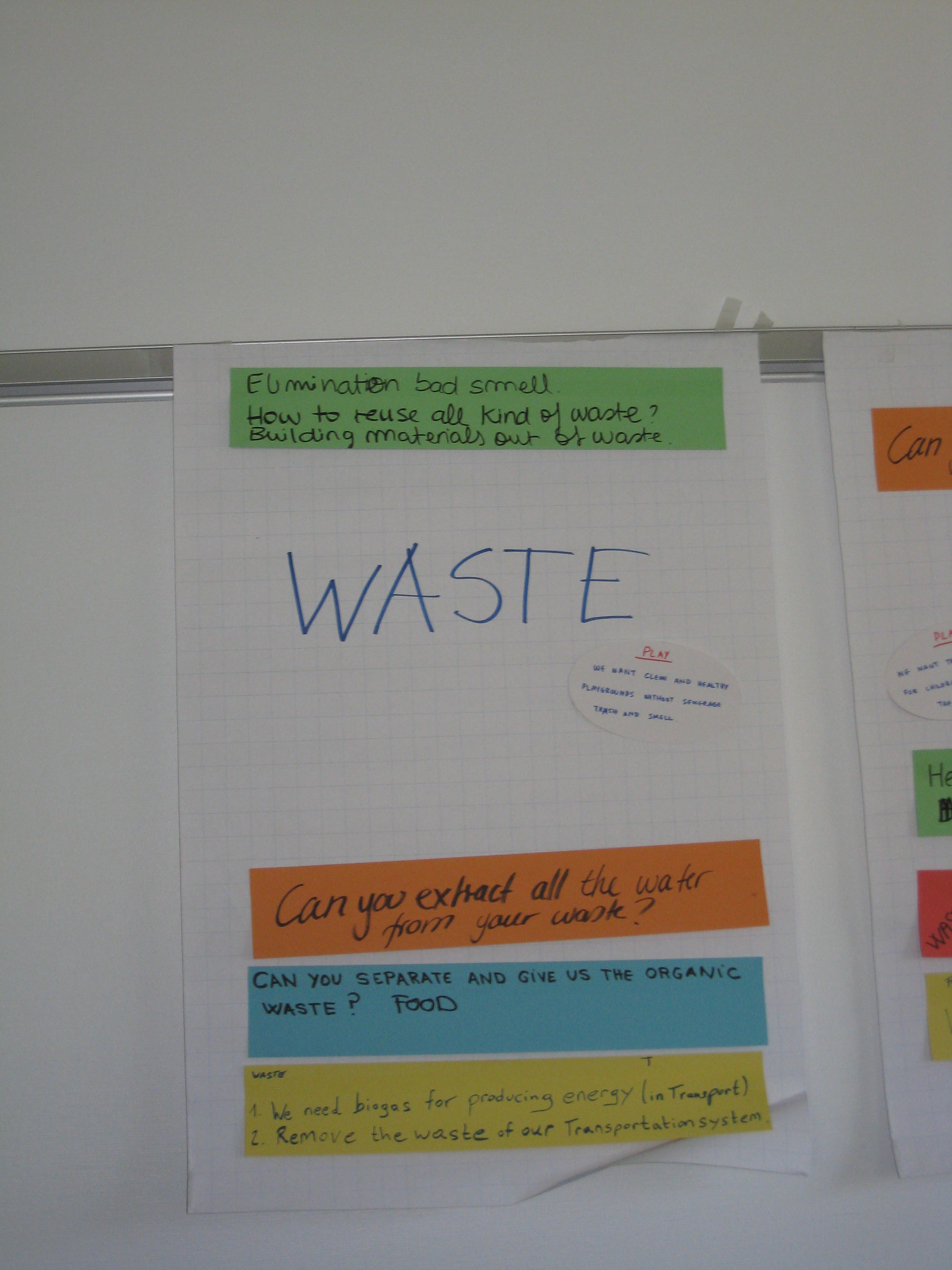 What other groups asked from us