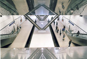 Metrostation Wilhelminaplein Rotterdam