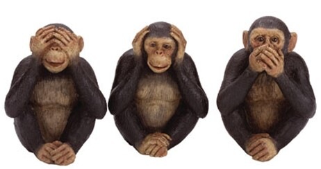See no evil, hear no evil