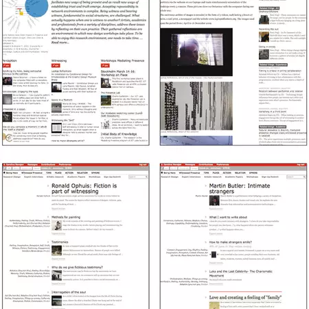 Scientific context Witnessing You