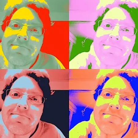 Peter's working space