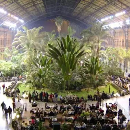 Atocha Station in Madrid