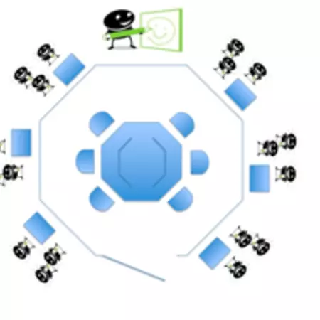 Presence Demonstrator: Octagonal Hang-out (blog)