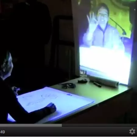 First experiment with Mediated Sketching