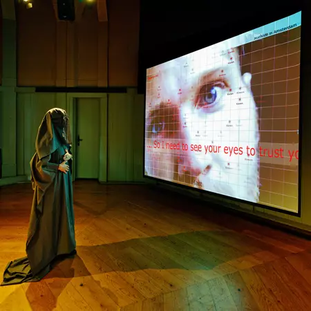 TELE_TRUST @ De Waag Society for Old & New Media Amsterdam - Photo: Pieter Kers.