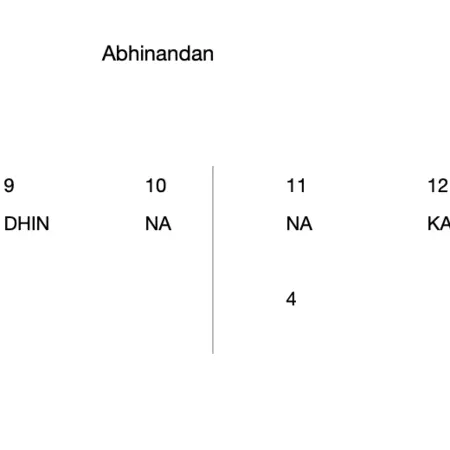 Abhinandan 20