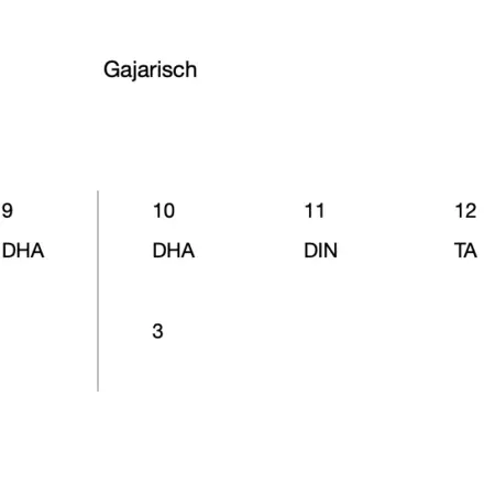 Gajarisch 20
