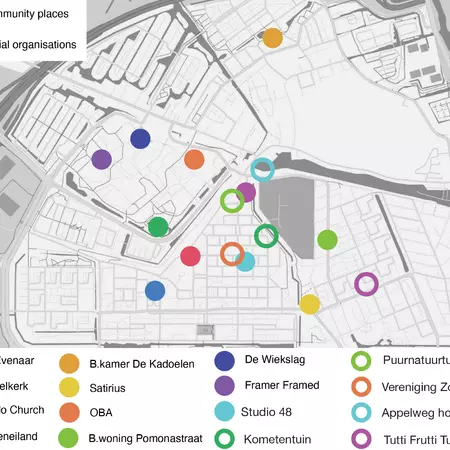 TO Rhythm Research / Research Places Map