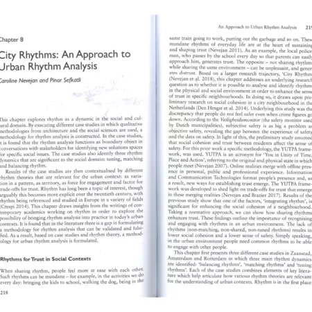 City Rhythms: An Approach to Urban Rhythm Analysis (2020)